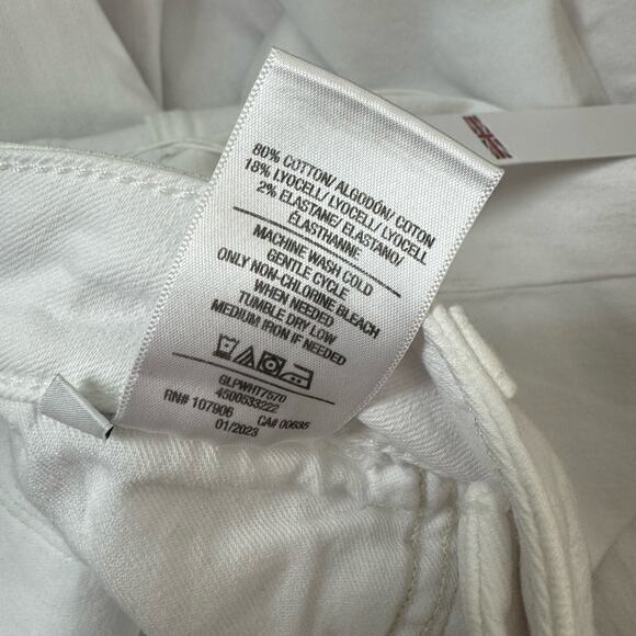 NWT Hudson White Heide High Rise Flared Leg Jeans Stretch Retro Womens Size 26 - Picture 9 of 11